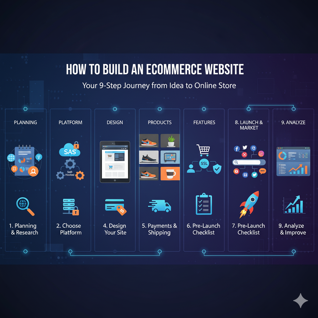 How to Build an Ecommerce Website 2025